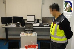 Material intervenido por la Policía adscrita a la Junta.e;clip: