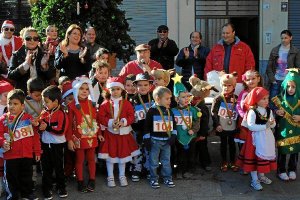 Los pequeños se lo pasaron bomba en su carrera.