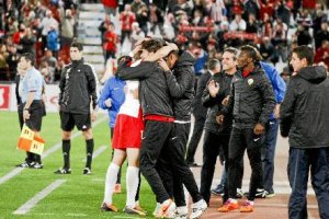 El Almería es una piña y se nota sobre el terreno de juego.e;cl