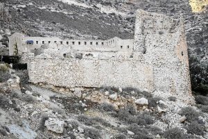 Aspecto que presentaba el Castillo en el vernao de 2011.