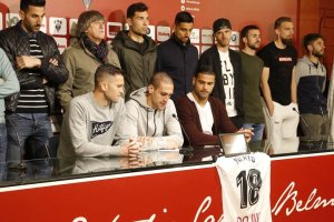 La plantilla del Albacete.