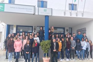Alumnado del IES Turaniana que ha participado en el proyecto.