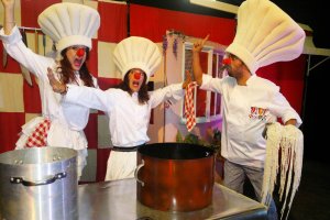 Con mucho gusto de Acuario Teatro en la Casa de la Música en Carboneras