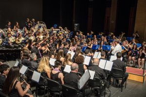 La banda sinfónica San Indalecio inaugura el 2017 musical.