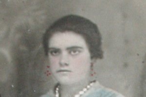Isabel Zamora, que nació en 1913, en una imagen a sus 18 años.