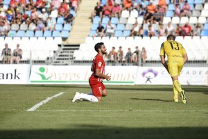 Chuli en el partido ante el Rayo Vallecano.