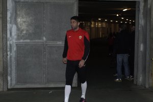 El delantero tiene intención de continuar en Almería.