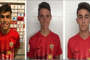 Dani Albiar, Raúl García y Mario Mañas.