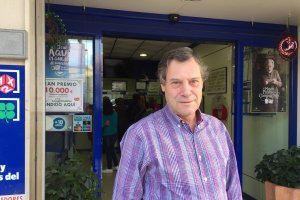 José Martín, uno de los propietarios de la Administración nº2 de Roquetas de Mar.