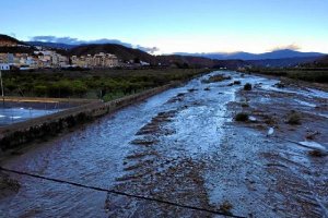 Imagen del río a su paso por la Comarca del Andarax