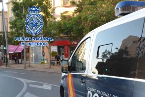 Imagen de la actuación policial