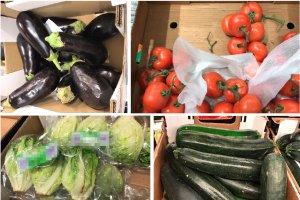 Imágenes enviadas a LA VOZ y a Agricultura 2000 por un estudiante almeriense en Suiza, obtenidas en una de las grandes cadenas de distribución presen