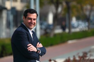 El presidente del PP de Andalucía, Juanma Moreno.