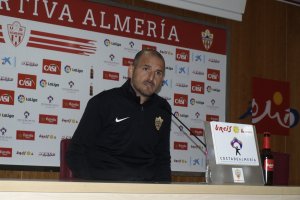 Soriano en sala de prensa.