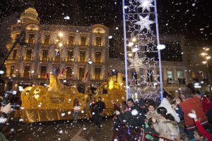 Imagen de archivo de la llegada de los Reyes Magos a la ciudad