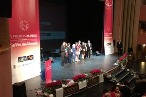 Foto de los premiados.