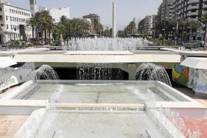 Final de la Rambla, en la capital.