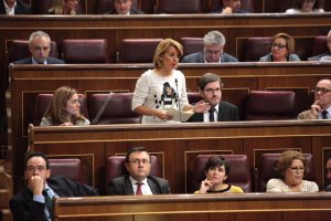 Ferrer, ayer, durante su intervención.