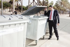 Juan José Alonso, concejal de Servicios Municipales durante la presentación