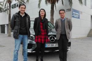 Juan Ibáñez, Ángeles Martínez y Juanjo Fernández.