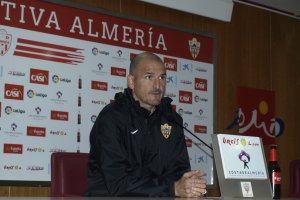 Soriano en sala de prensa.