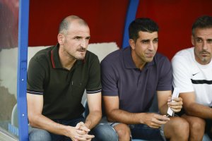 Soriano, en el banquillo.