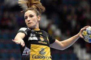 Carmen Martín en el Europeo.