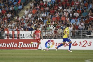 Dubarbier en el primer partido contra el Cádiz.