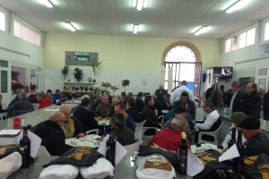 Partidas de dominó.