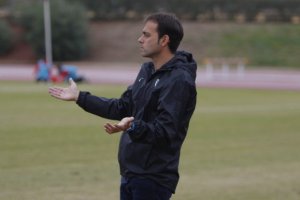 Fran Fernández, entrenador del Almería B.