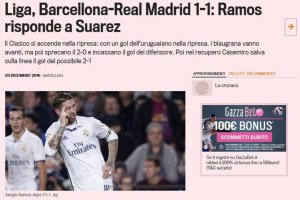 La Gazzetta dello Sport.