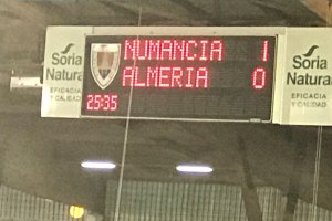 El marcador de Los Pajaritos.