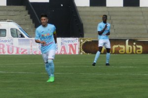 Javilillo y Admonio durante un partido.