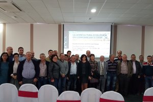 Grupo de productores participantes en la jornada