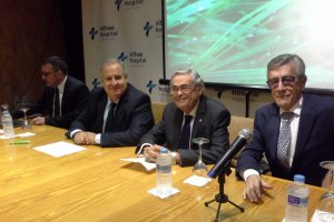 Francisco Bravo, Francisco José Martínez Amo, Andrés García Lorca y Justo Jiménez.