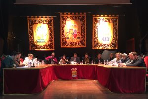 Pleno celebrado ayer en el Ayuntamiento de Albox.