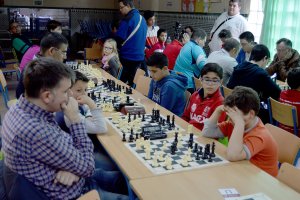 Partidas de ajedrez.