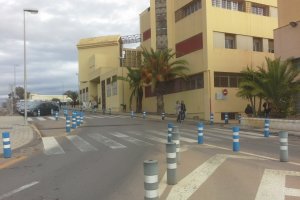 Vial bajo el que se va construir el búnker de Radioterapia.