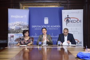 Presentación del torneo de petanca.