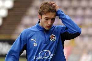 Rafa se marchó lesionado en Soria.