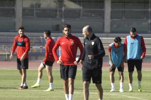 Fernando Soriano hablando con Iván Martos.