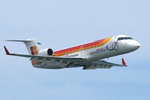 Imagen de un avión de la flota de Air Nostrum