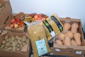 Los alimentos para el comedor llevan la etiqueta de ecológico