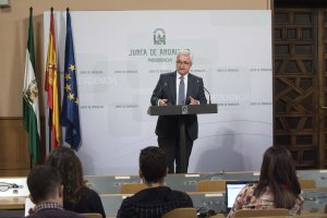 Manuel Jiménez Barrios, vicepresidente de la Junta de Andalucía