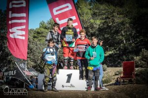 El almeriense en lo más alto del podio.