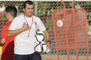 Diego Martínez, entrenador del Sevilla Atlético.