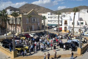 Carboneras recibió en la jornada de ayer la 27ª edición de la Ruta de Automóviles Antiguos.