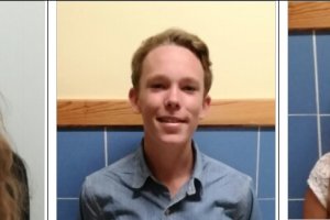 Chiara, Johan y Sofía.