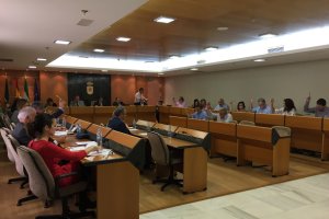 Los ediles votan a favor de la instalación de una nueva empresa agrícola.  Ha sido uno de los pocos temas sin discusión.