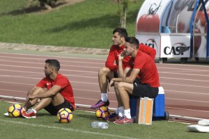 Los tres laterales en el dique seco.